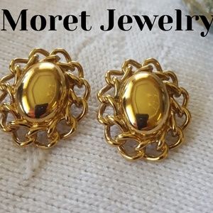 Moret Goldtone Earrings